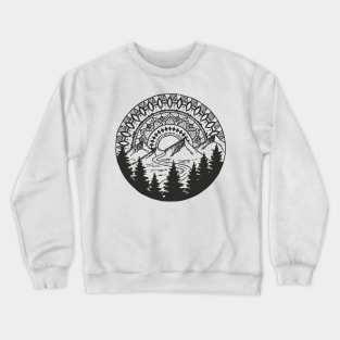 Mandala forest Crewneck Sweatshirt